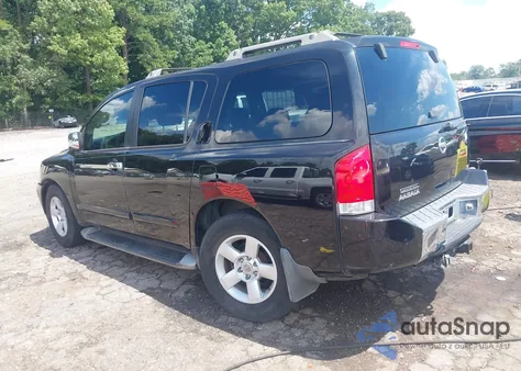 2004 Nissan Pathfinder Armada Se из США, поврежденный, VIN 5N1AA08A24N743648